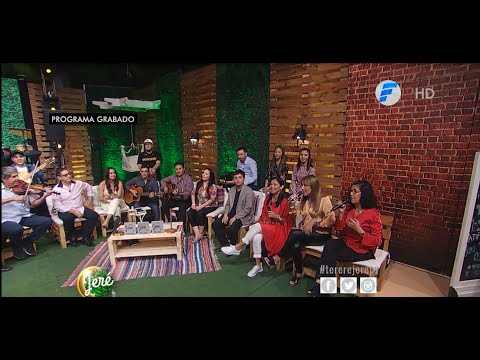 LAS HERMANAS VERA & MIRTA TALAVERA EN LA PEÑA DE TERERE JERE - CORONEL MARTINEZ