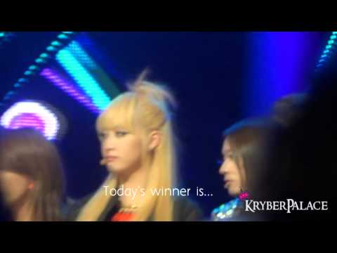[Fancam] 120621 f(x) Winning Moment at Mnet M! Countdown by KryberPalace