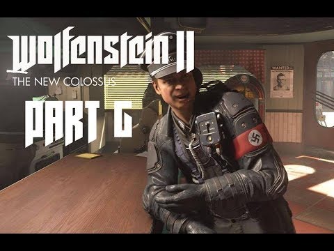 Wolfenstein 2 The New Colossus Walkthrough Part 6 - DINER