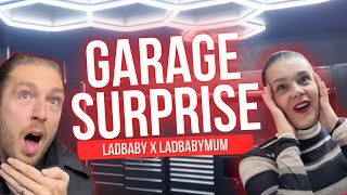 Preview of Ladbaby Surprise Garage Makeover |  #garageflooring #diy #floortiles #garage.