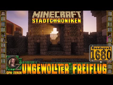 Minecraft Stadtchroniken [#1680] Ungewollter Freiflug [HD+ Deutsch]