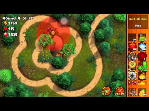 Bloons Monkey City Mobile - Beating some Tiles and Talking
