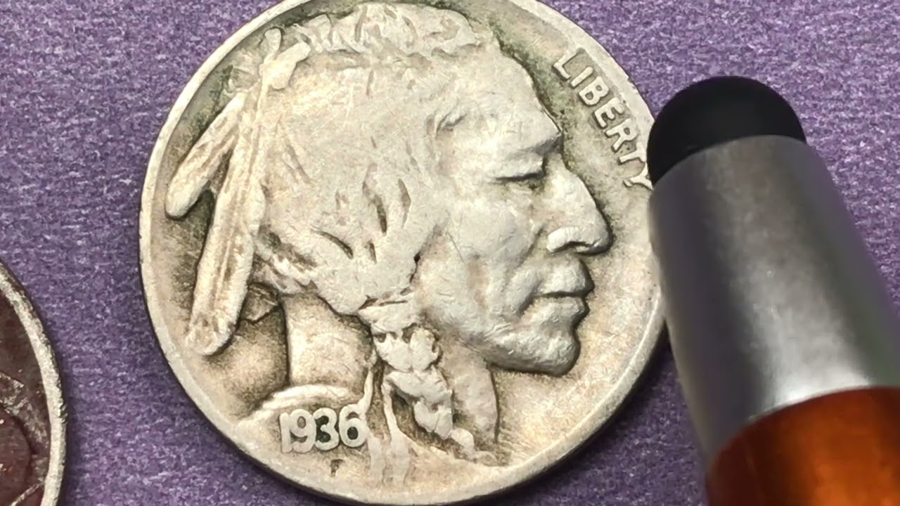 US 1936 Buffalo Nickels Worth Up to $50,000 - DC Minutes United States Coins