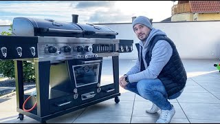 PIT BOSS Memphis Ultimate 4-in-1 KOMBIGRILL Unboxing & Aufbau