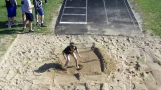 preview picture of video 'Megan city meet JV long jump'