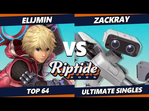 Riptide 2025 - elijmin (Shulk) Vs. zackray (ROB) Smash Ultimate - SSBU