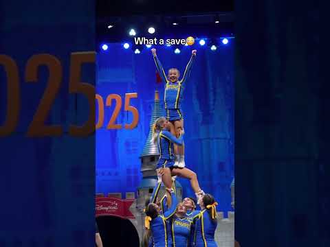 most INSANE stunt save ever! #cheer #performancecheer #cheerleading #cheerleader #stuntsave #cheers
