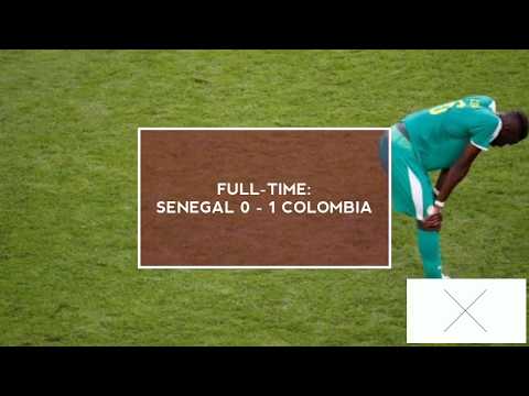 Senegal 0 - 1 Colombia (Russia 2018 World Cup Football Highlights - 46th Match)