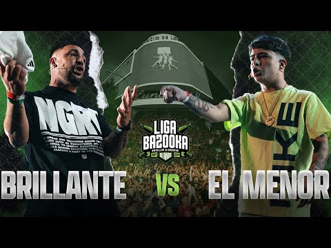 BRILLANTE VS EL MENOR | #Ligabazooka LUNA PARK 2024💥