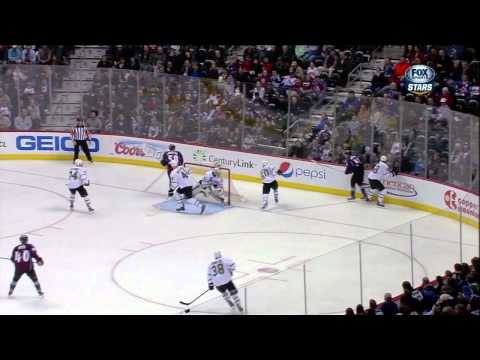 Mark Olver goal 2-1 Mar 20 2013 Dallas Stars vs Colorado Avalanche NHL Hockey