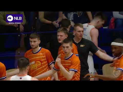 Blaž Mahkovic with the buzzer-beating dunk (Helios Suns - Pelister-Bitola, 12.4.2023)