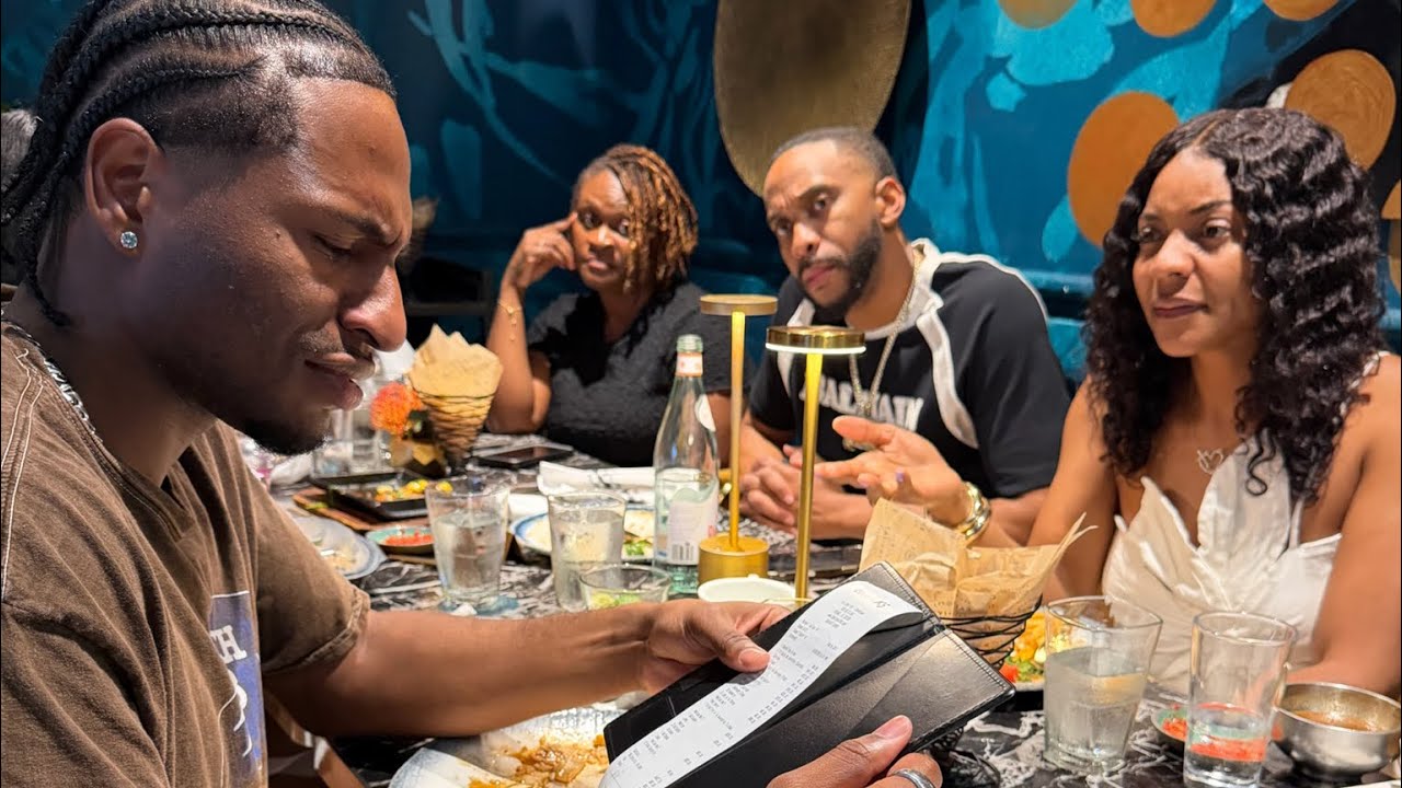 Tre doesn’t want to split the bill & embarrasses Ernestine in front of everyone
