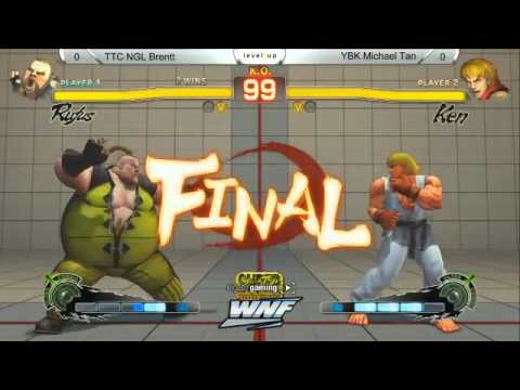 Michael Tan (Ken) vs NGL Brentt (Rufus) WNF - Super Street Fighter 4 AE2012