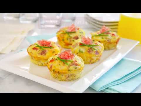 How to make Egg Muffins with Marcangelo Genoa Salami and Fontina