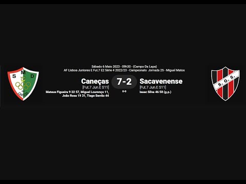 Caneças 7 - Sacavense 2
