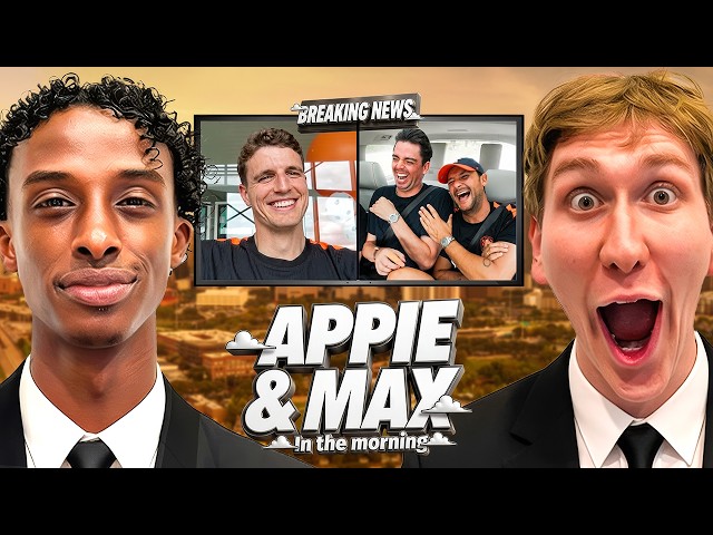 MAX scout ZWEDEN🕵️‍♂️ call met GUUS TIL, Taxi met ORANJE FANTEAM🚕 |APPIE & MAX IN THE MORNING AFL3🗞️