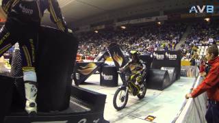 preview picture of video 'CETI Trial indoor Girona 2013 Albert Cabestany Sherco'