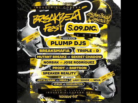 Mutantbreakz Vs Sekret Chadow Speaker ReaLity @ Breakbeat Fest Industrial Copera 9 12 23