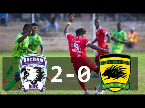 Bechem United 2-0 Asante Kotoko | Goals Highlight | GPL Wk 2