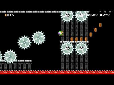 ブンブンの罠 / Boom Boom’s Trap by ☆Mii★ 🍄 Super Mario Maker 2 😶 No Commentary　⚿abv