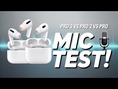 AirPods Pro 3 vs Pro 2 vs Pro: Microphone Test
