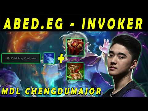 Abed.EG INVOKER | MDL CHENGDU MAJOR | EG vs. Team Xolotl