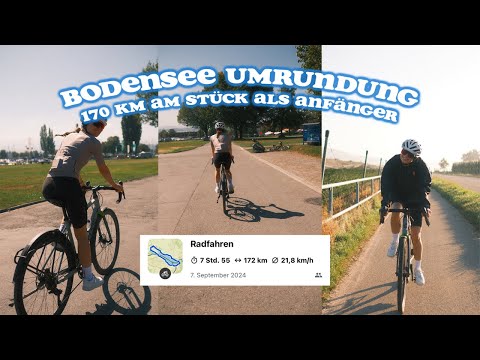 170km mit dem Gravelbike als Anfänger um den Bodensee!
