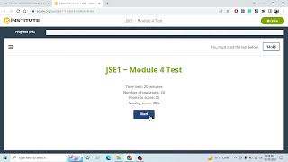 Java Script Essentials Module 4 Exam