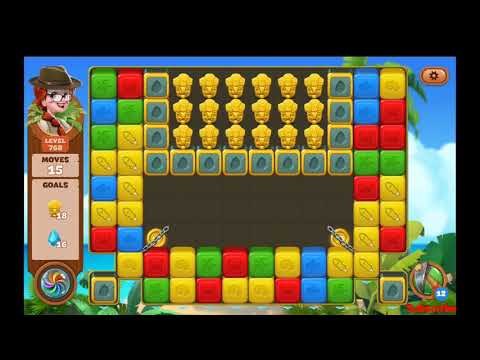 Lost Island Blast Adventure Level 768 NO BOOSTERS - A S GAMING