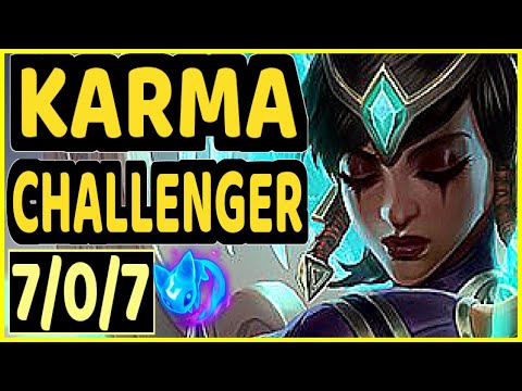MAGIFELIX (KARMA) vs RYZE - 7/0/7 KDA MID CHALLENGER GAMEPLAY - EUW