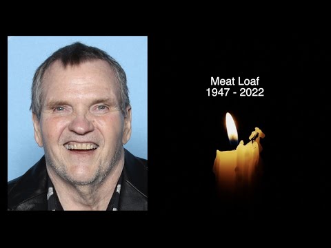MEAT LOAF - R.I.P. - TRIBUTE TO THE AMERICAN ROCK STAR WHO HAS DIED AGED 74