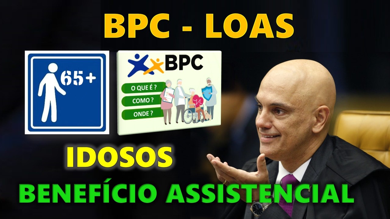 BENEFÍCIO ASSISTENCIAL BPC LOAS - IDOSOS COM 65 ANOS E PESSOAS COM DEFICIÊNCIA - PASSO A PASSO