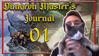 I'm Running a D&D Game! My DM Journal Ep:01