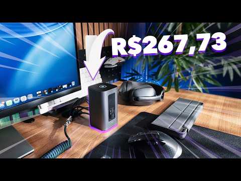 Produtos BARATOS pra INCREMENTAR O SEU SETUP! | Por até de R$300,00