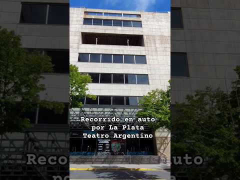#laplatacity #teatroargentino 🎭 #driving 🚘 #argentina #exploring