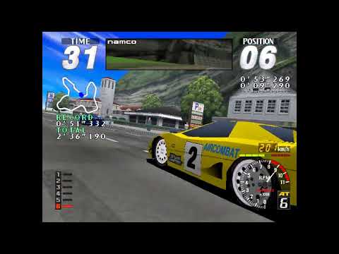 Rave Racer - 1995 - NAMCO - Arcade - 60fps / MOUNTAIN - Euphoria