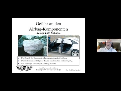Umgang mit Airbags und Gurtstraffern bei VU-Einsätzen | Webinarreihe des VdF NRW