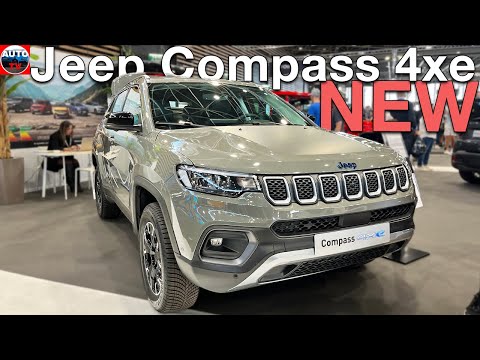 NEW 2023 Jeep Compass 4xe Hybrid - Visual OVERVIEW exterior, interior (Lyon Motorshow)