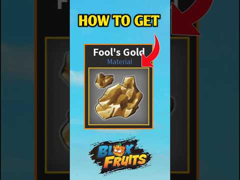 How To Get Fool's Gold Fast In Blox Fruits | Roblox