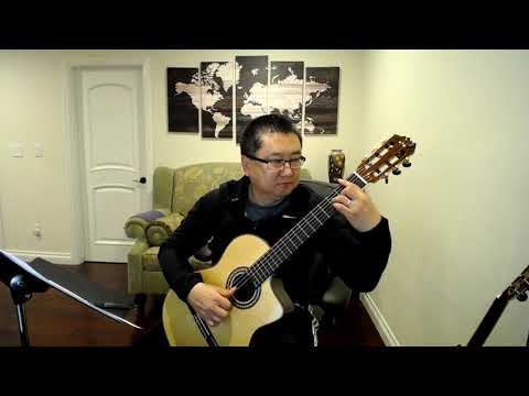 An easy Flamenco song "Solo y Triste" - My journey of learning classical guitar