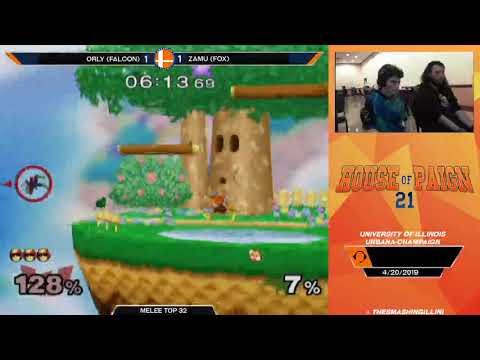 [HOP 21] GHQ | Zamu (Fox) vs. ORLY (Captain Falcon) SSBM Singles