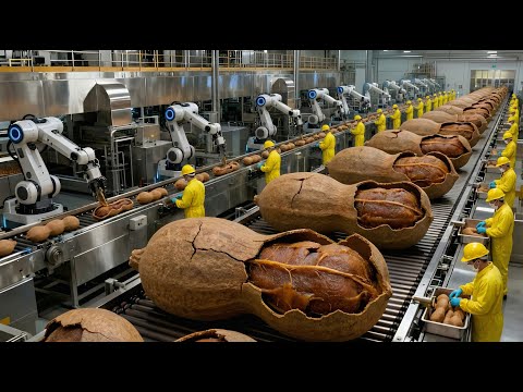 Inside the 10,000 Ton Tamarind Factory – The INSANE Speed of Modern Tamarind Paste Production
