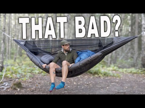 Ist Camping in einer Hängematte wirklich so schlimm?