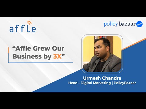 Affle | Customer Speak | Urmesh Chandra | PolicyBazaar