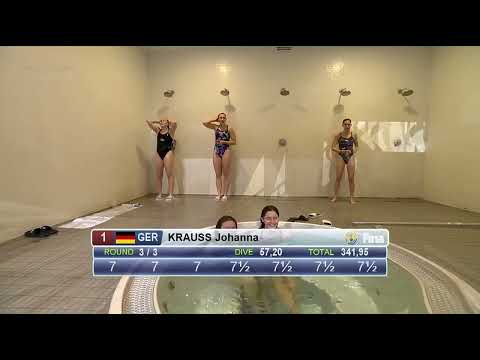 Johanna KRAUS l 1m Springboard   Junior Diving Championships