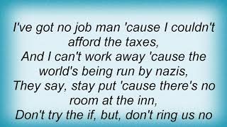 Terrorvision - Stop The Bus Lyrics