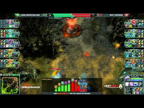 Lions esports klubb vs Shit Happens - Dreamhack Winter 2013 - Heroes of Newerth