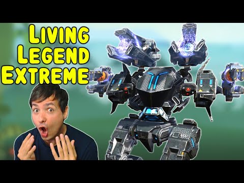 Brutal LIVING LEGEND Gauss & Volt HAWK Gameplay Mk2 Maxed War Robots WR
