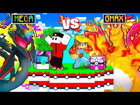 I'm Surviving on a Legendary Pokémon Block in Minecraft - ITA