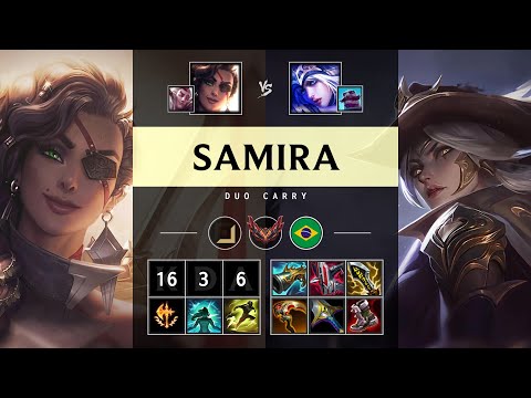 Samira ADC vs Ashe - BR Grandmaster Patch 25.19